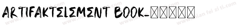 ArtifaktElement Book字体转换